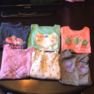 LL Bean , Abercrombie, Under Armour and more T-shirt bundle,Girls Medium